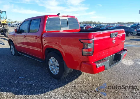 2022 Nissan Frontier Sv 4X4 из США, поврежденный, VIN 1N6ED1EKXNN607024